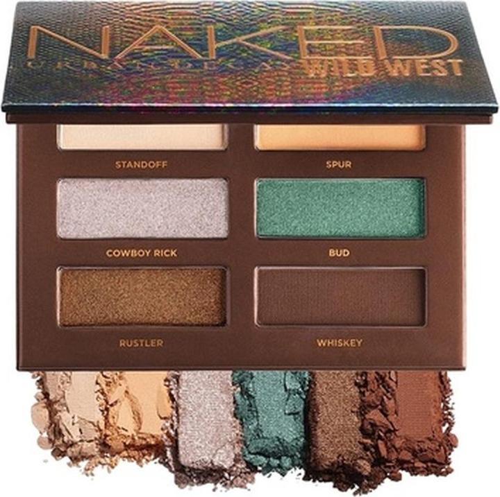 Actual product image Urban Decay Naked Wild West Mini Eyeshadow Palette