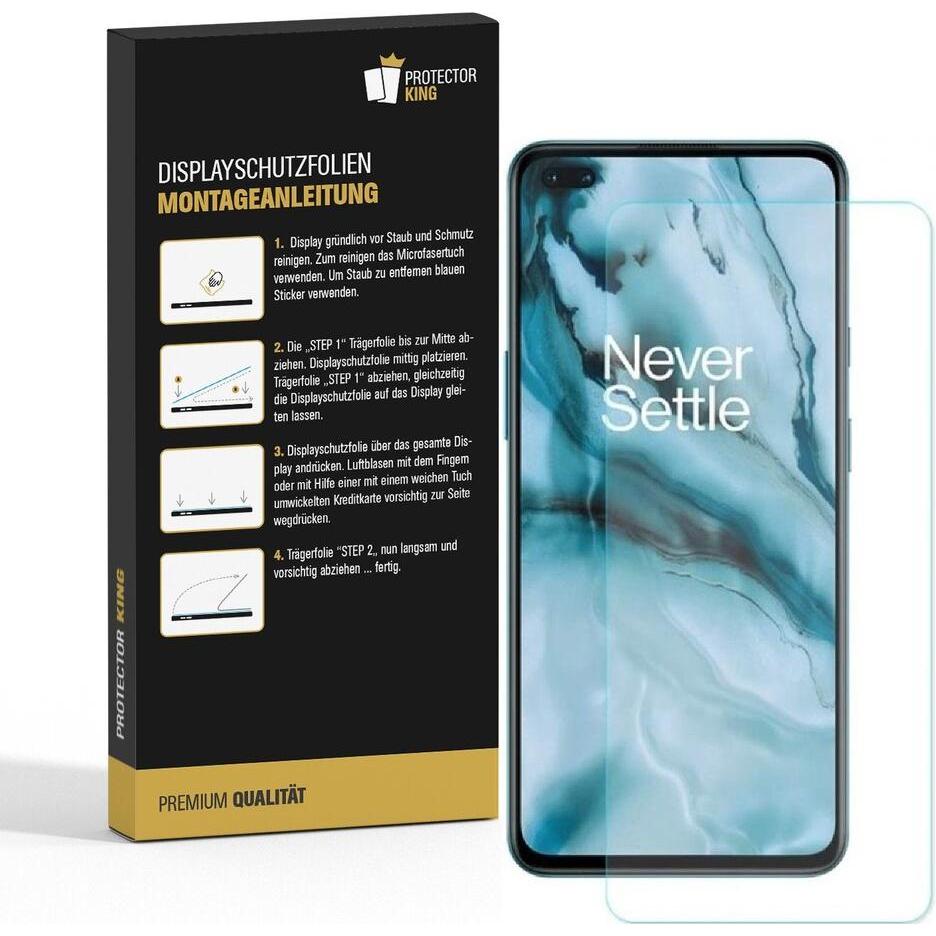 Thumbnail - Protectorking 2x Premium Displayschutzfolie Matt Entspiegelt (2 Stück, OnePlus Nord), Smartphone Schutzfolie