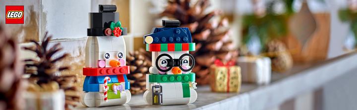 Produktbild LEGO Deko-Schneemänner 40812 (40812)