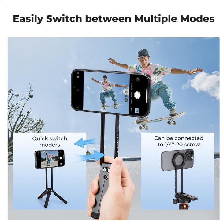 Actual product image K&F Concept Magnetic Phone Tripod Stand