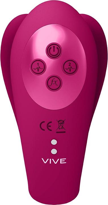 Produktbild Shots Yoko - Triple Action Vibrator Dual Prongs with Clitoral Pulse Wave - Tester