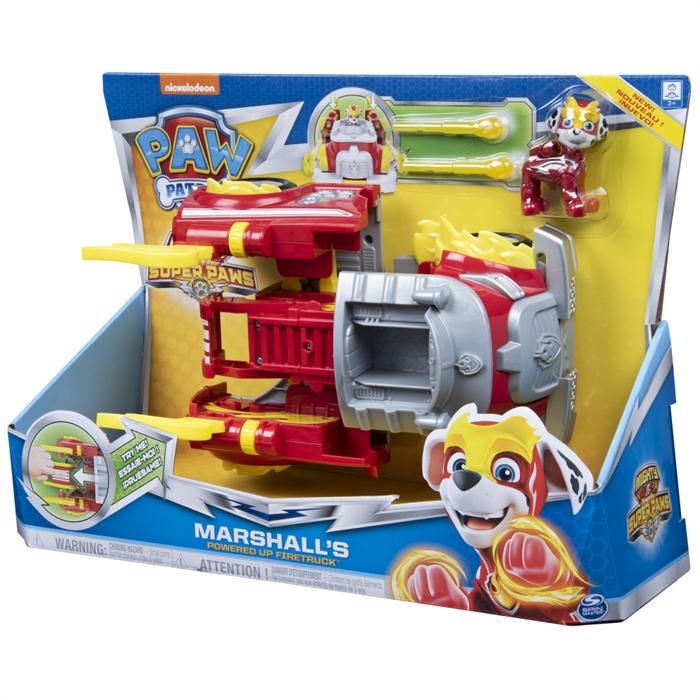 Immagine prodotto Spin Master Paw Patrol Mighty Pups Pups Chase's Powered Up Cruiser di Paw Patrol