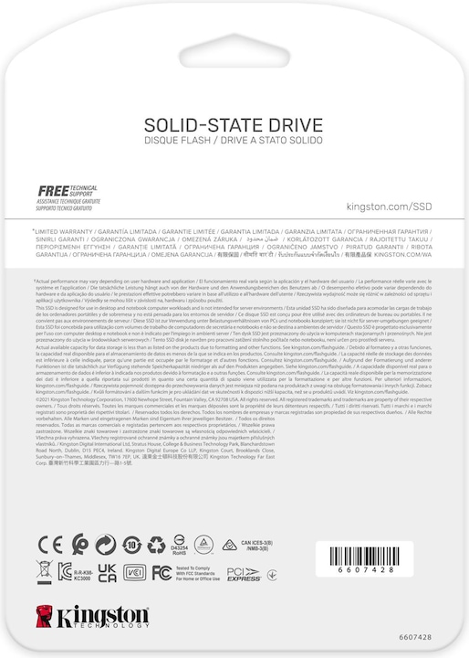 Produktbild Kingston KC3000 (1024 GB, M.2 2280)