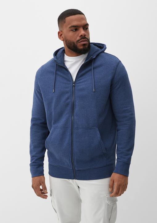 Immagine prodotto S.Oliver Giacca Uomo Felpa Manica Lunga con Cappuccio Tasca Cerniera | 1 pezzo (5XL)