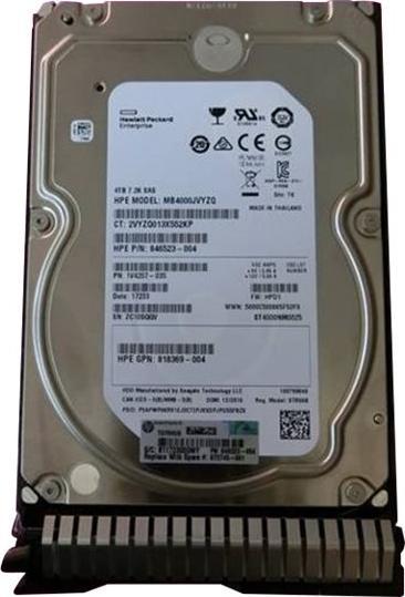 Immagine prodotto HPE HDD 4TB 12G 7.2K LFF SAS DS SC (4 TB, 3.5")