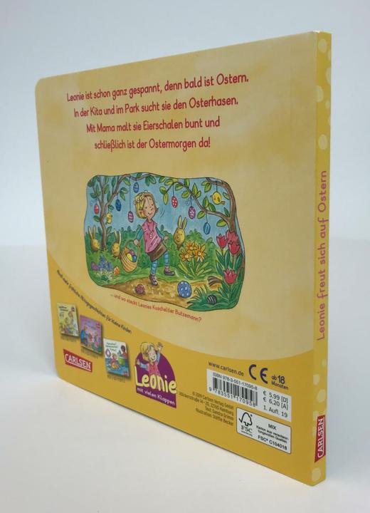 Produktbild Leonie freut sich auf Ostern (Sandra Grimm, Stéffie Becker, Deutsch)