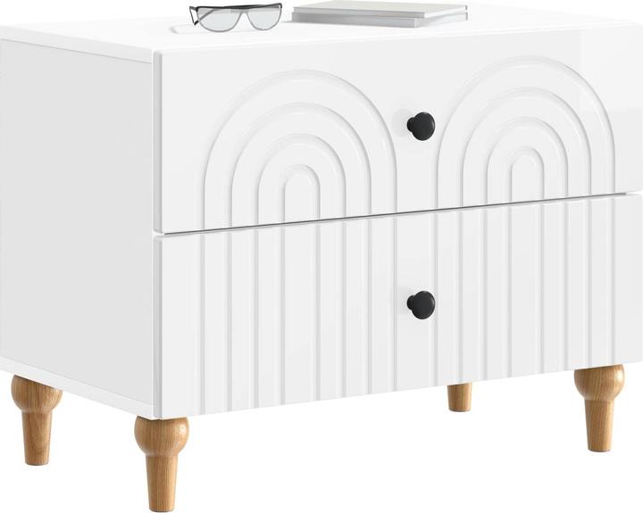 Produktbild vidaXL Moderner Schlafzimmer Schrank (34.50 x 34.50 x 48 cm)