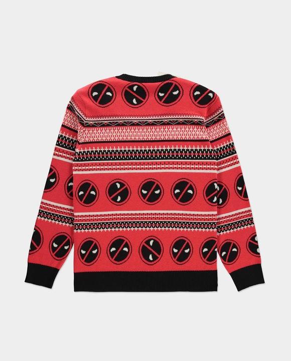 Actual product image Deadpool Knitted Christmas Jumper (XL)