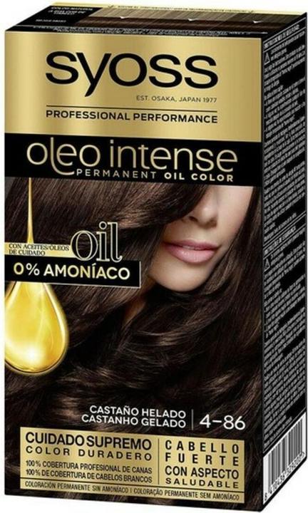 Produktbild Syoss OLIO INTENSE tinte sin amoniaco #4.86-castaño helado 5 pz (Chocolate Brown)