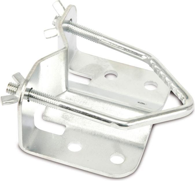 Eneroid Mastfuss-Schelle (Spiegel + Antennen Montage)