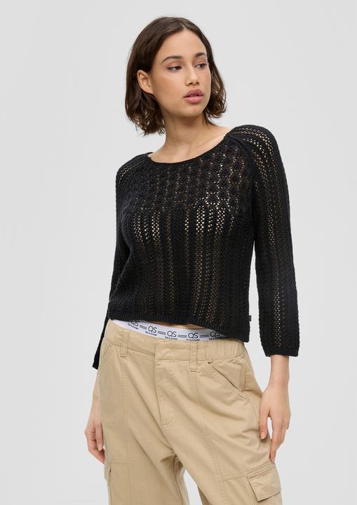 Immagine prodotto s.Oliver Strickpullover Pullover aus Ajourstrick (XL)