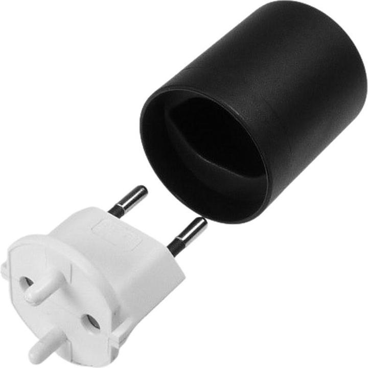 Actual product image Elbro Transition plug T12/Schuko 2P white