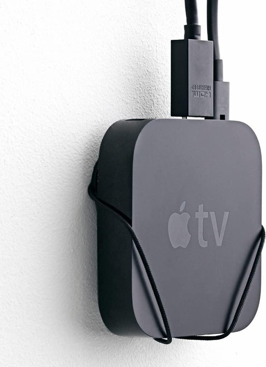 Actual product image Floating Grip Apple TV Gen. 4 Wall Mount Black