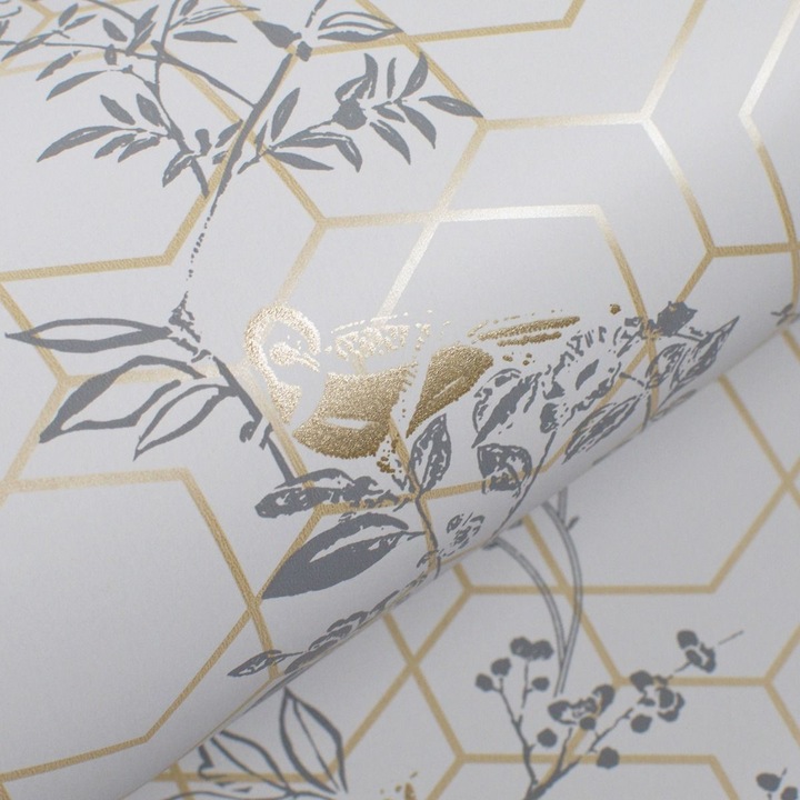 Produktbild Muriva Tapete Lipsy geometrisches Design (53 x 1000 cm)