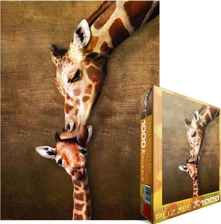 Actual product image Eurographics Giraffe muTerkuss (1000 pieces)