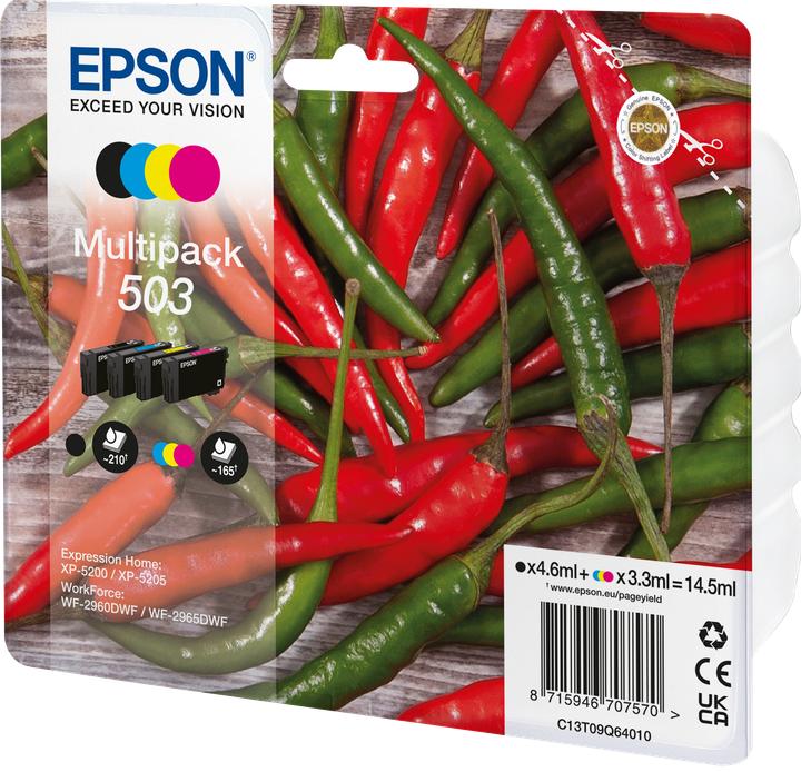 Actual product image Epson Ink/503 502 Binoculars CMYK (C, FC, M, Y)