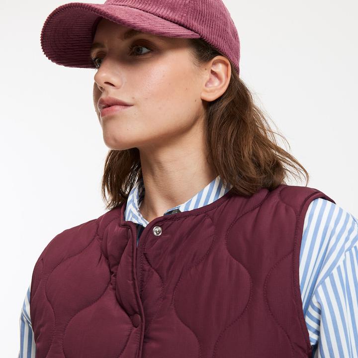 Produktbild La Redoute Collections Steppgilet mit Druckknöpfen (44)