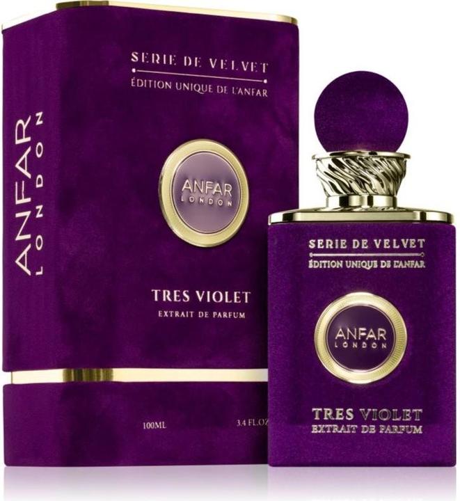 Immagine prodotto Anfar Tres Violet Eau De Parfum per Donne (Extrait De Parfum, 100 ml)