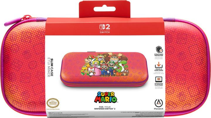 Produktbild PowerA Slim Case for NSW2- Mario & Friends (Switch 2)