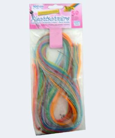 Actual product image Folia Scoubidou braided cord "Glitter Mix", length: 1 m