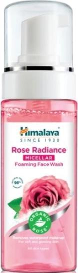 Produktbild Himalaya HIMALAYA Rose Radiance Micellar Foaming Face Wash rozświetlająca pianka do mycia twarzy z organiczną (Reinigungsschaum, 150 ml)