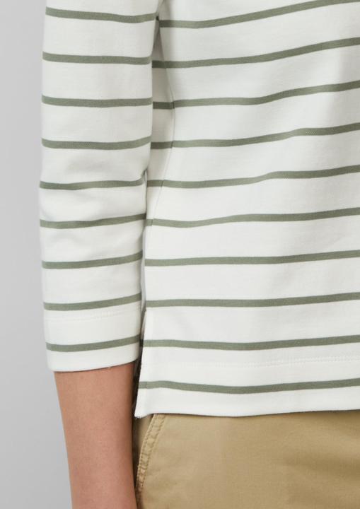 Immagine prodotto S.Oliver Sweatshirt Geringeltes Sweatshirt mit U-Boot-Ausschnitt (46)