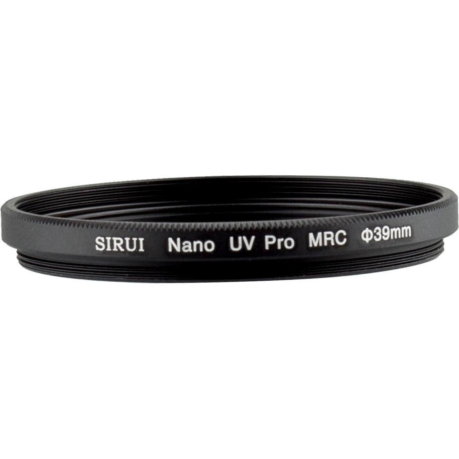 Sirui UV-Filter Ultra Slim S-Pro Nano MC 39mm (39 mm, UV-Filter), Objektivfilter, Schwarz