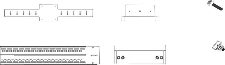 Actual product image Yealink TV mounting bracket for UVC40, A20 and A30