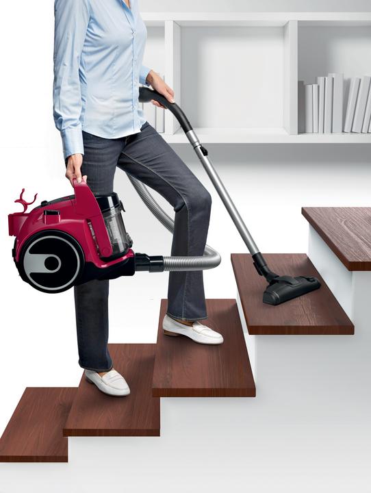 Produktbild Bosch Hausgeräte | 2 Stofzuiger zonder zak Rood BGC05A322