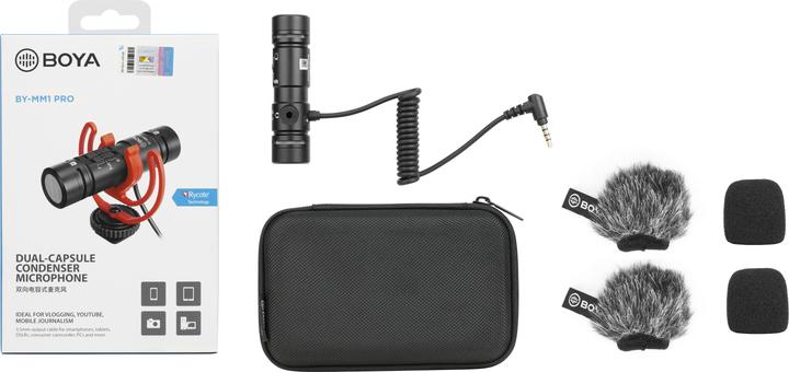 Produktbild Boya BY-MM1 Pro Digitales Kameramikrofon