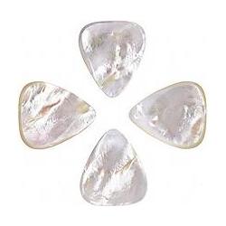 Timber Tone Shell Tones Gold Mother of Pearl (4) (4 x), Plektrum, Gold