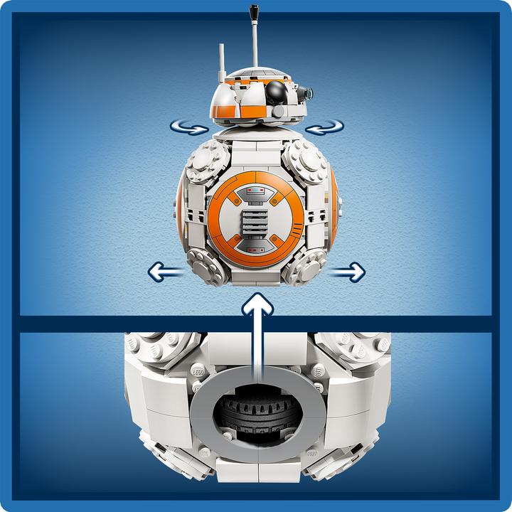Actual product image LEGO The astromech droid BB-8 (75452, LEGO Star Wars)