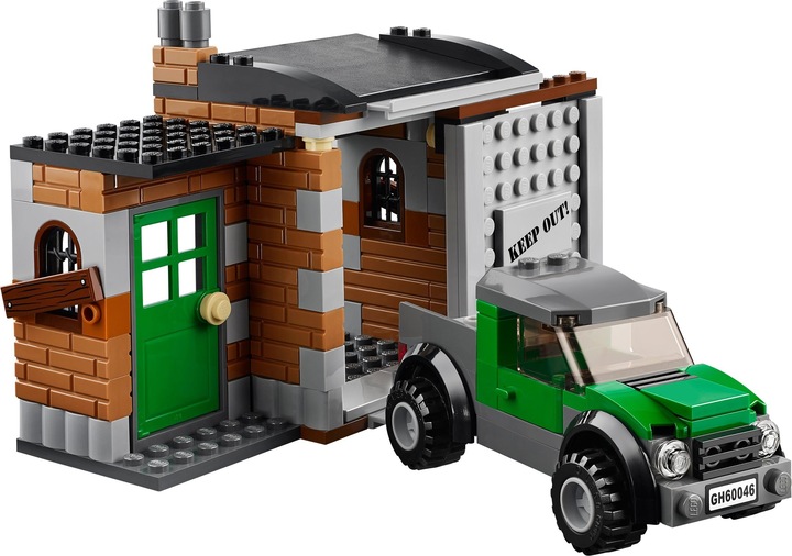 Produktbild LEGO Verfolgung mit dem Polizei Hubschrauber (60046, LEGO City)