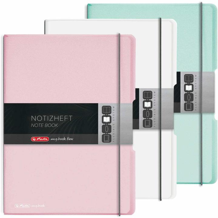Productafbeelding Herlitz MY.BOOK FLEX - Notitieboekjes A6 (A4, Gecontroleerd, Softcover)
