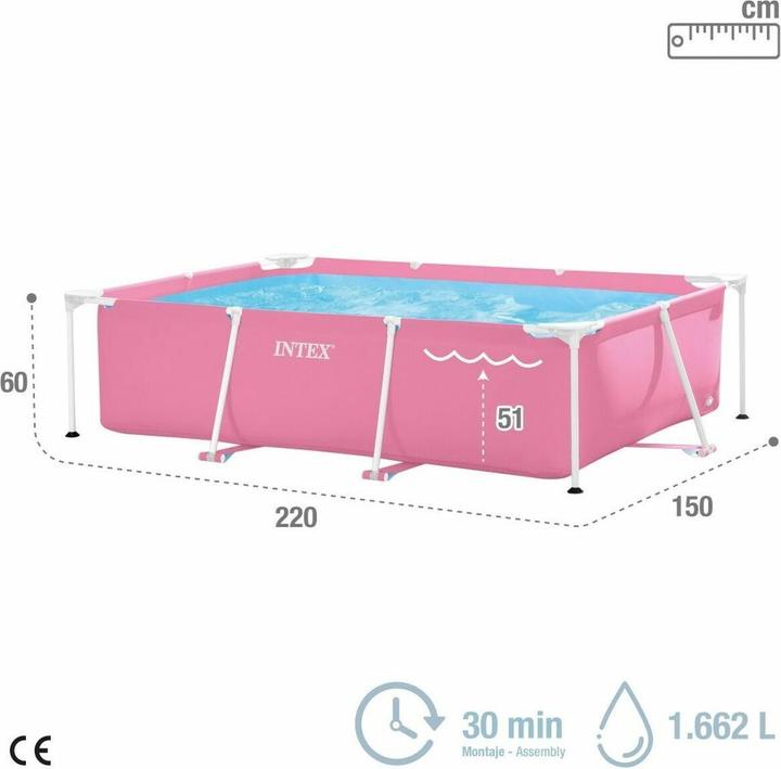 Actual product image Intex Aufstellpool (220 x 150 x 60 cm)