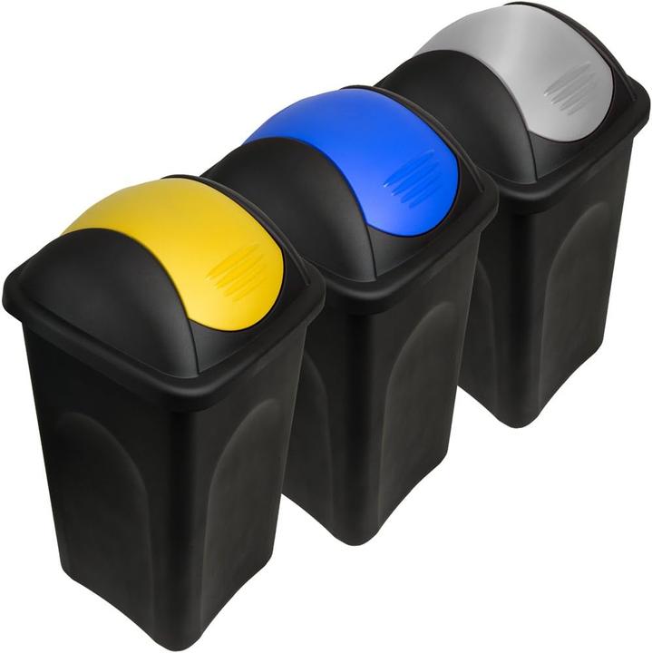 Immagine prodotto Stefanplast Cestino per rifiuti (3 pezzi) (60 l)