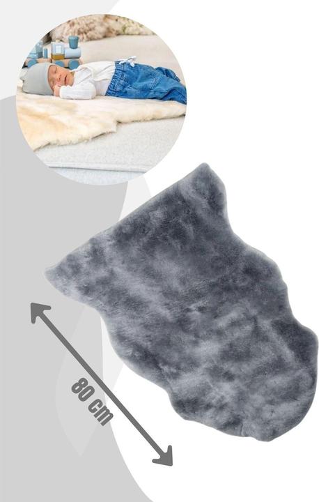 Fellhof Baby-Lammfell geschoren (90 cm)