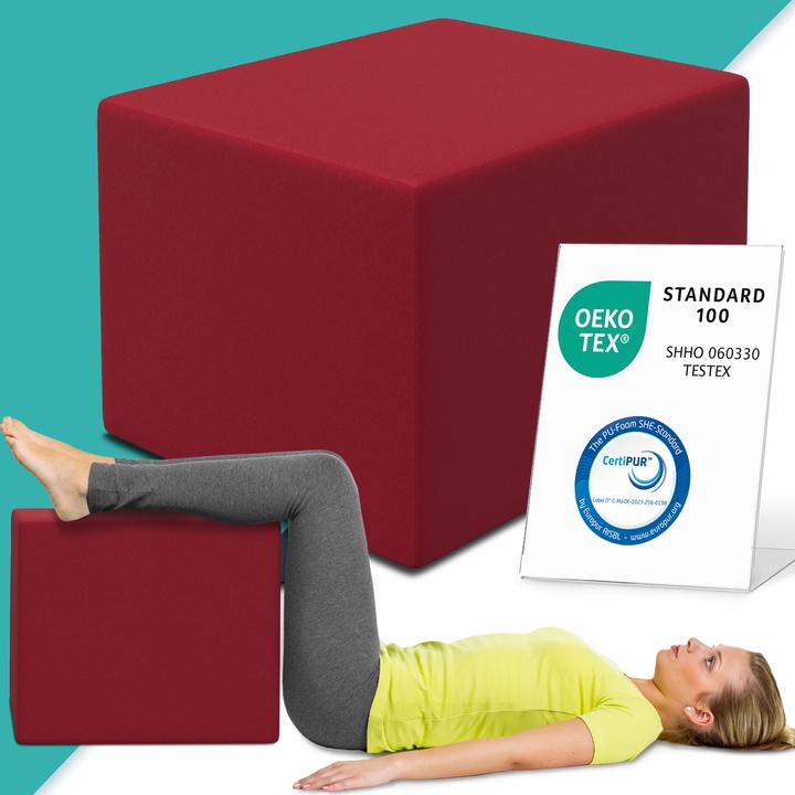Immagine prodotto Aktivshop Cubo per dischi intervertebrali, cubo di supporto per gradini, letto per gradini con copertura