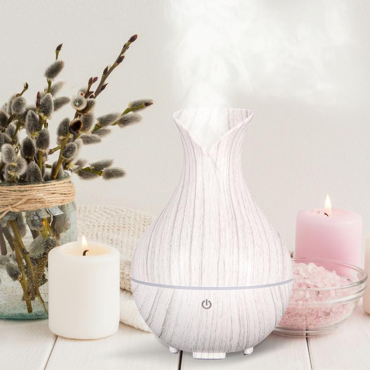 Actual product image Sixtol Aroma Diffuser Bloom White Wood 200ml (200 ml)