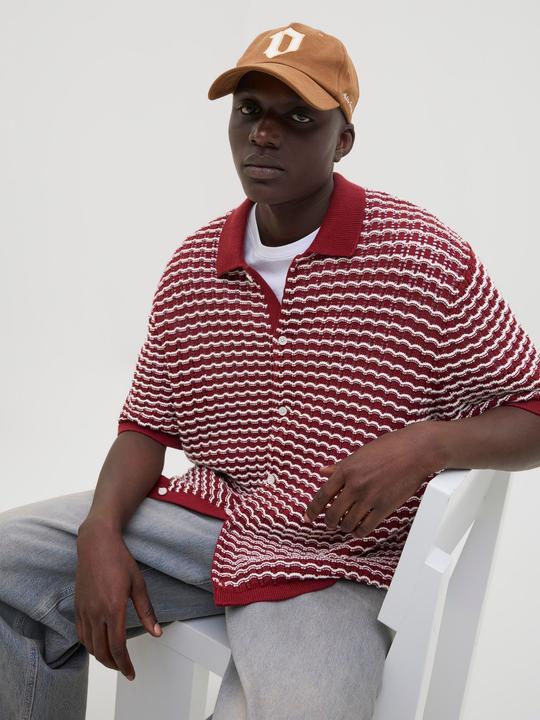 Image du produit Jack & Jones Jordia Knit Ss Polo Styd Ss25 (XL)