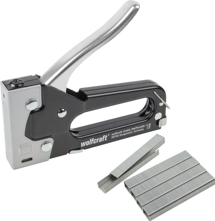 Actual product image wolfcraft 1 hand tacker set tacocraft 6, 1001 pcs.