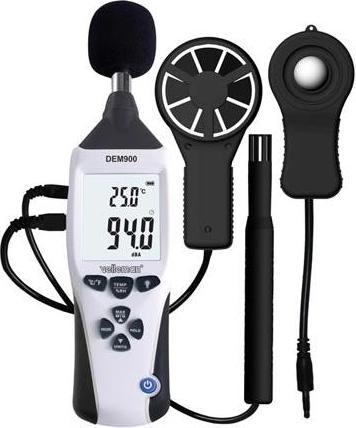 Actual product image Velleman Environmental measuring device