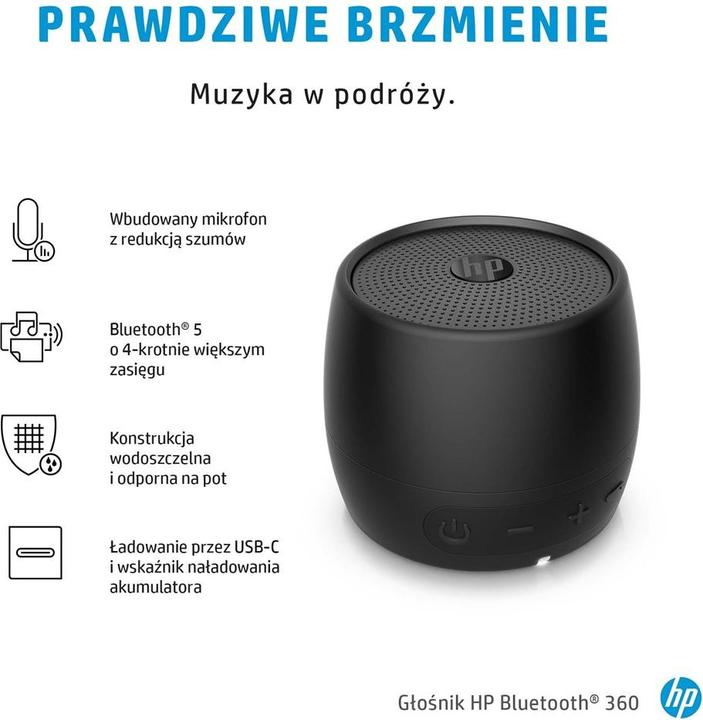 Produktbild HP Bluetooth Speaker 360 (13 h, Netzbetrieb)
