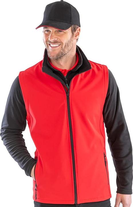 Actual product image Regatta Mens Printable Softshell Body Warmer (L)