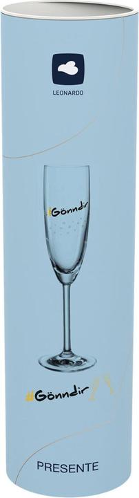Produktbild Leonardo Sektglas Presente Gönndir 200 ml, 1 Stück, Transparent (20 cl, 1 Glas, Sektgläser)