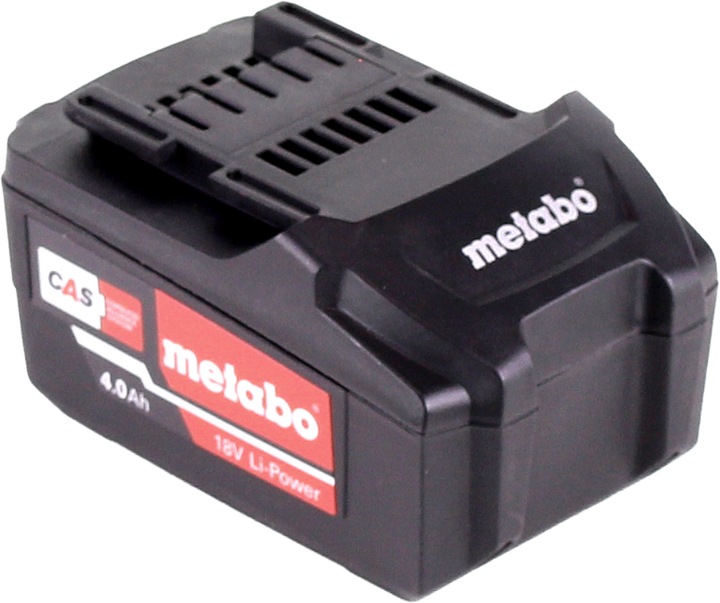 Actual product image Metabo Battery set 2x Li-Power battery pack 18 V 4.0 Ah CAS Li-Ion battery ( 2x 625591000 ) with charge (18 V)