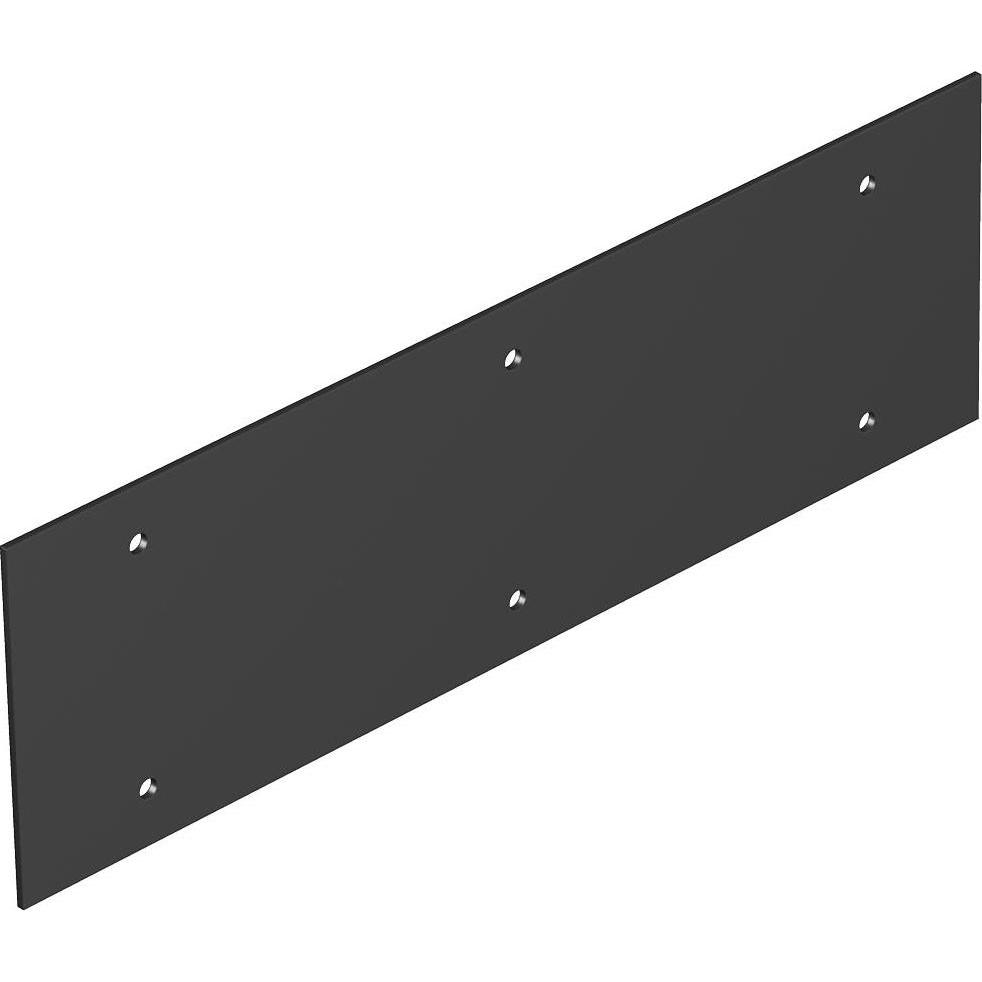 OBO Bettermann, Programma di commutazione degli accessori, T12L P04S 9011 Piastra di copertura senza schema di fori f.