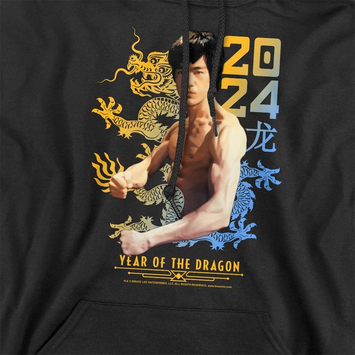 Produktbild Bruce Lee Year Of The Dragon Kapuzenpullover (S)