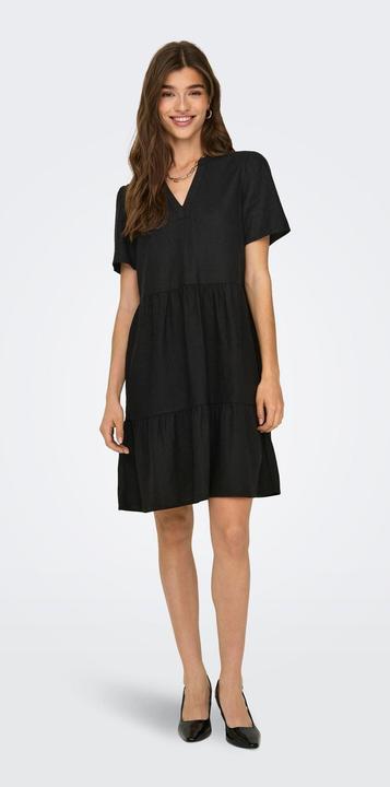 Produktbild Only Normal geschnitten V-Ausschnitt Kurzes Kleid Glockenförmiges Kleid (S)