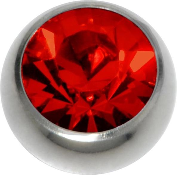 Produktbild Bijouteria Piercingverschluss (Chirurgenstahl 316L, Kristall)